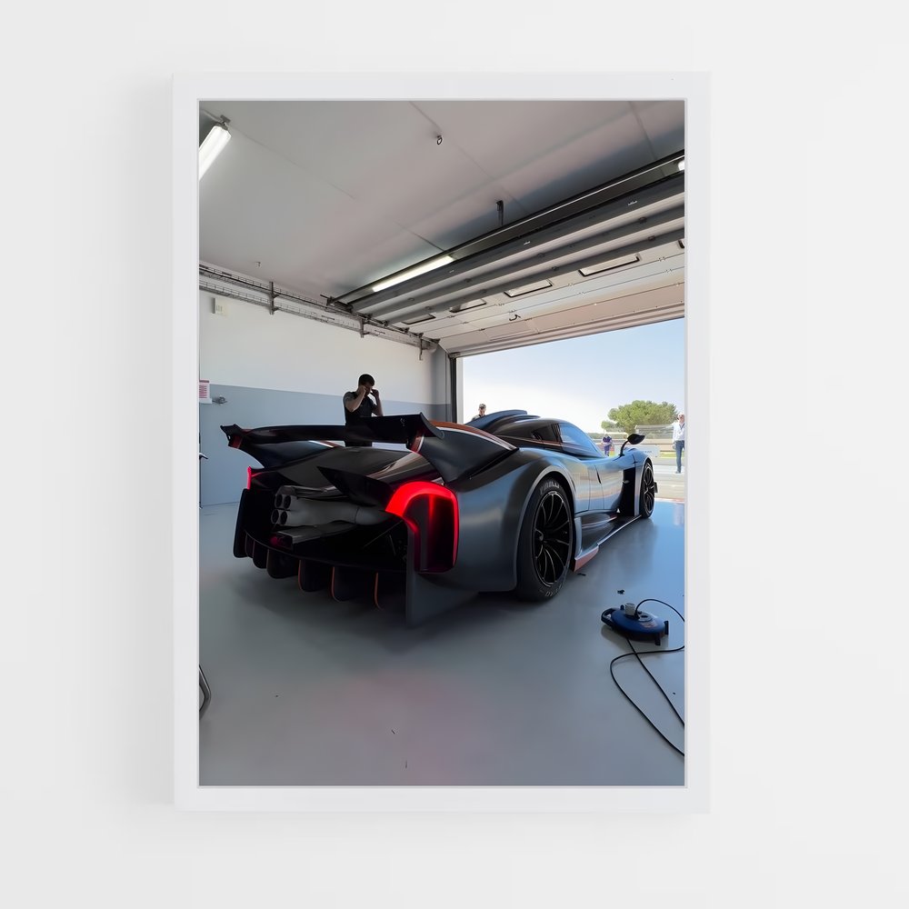 Poster Huayra Legend – affiche Pagani (vue 3)